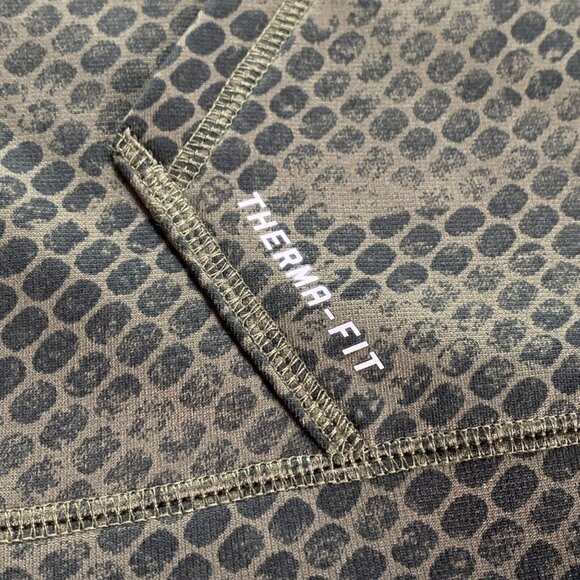 Manny Pacquiao Nike Rare Men's Pac-Man KO Zip-up Hoodie L Cargo Khaki EUC - Picture 6 of 12